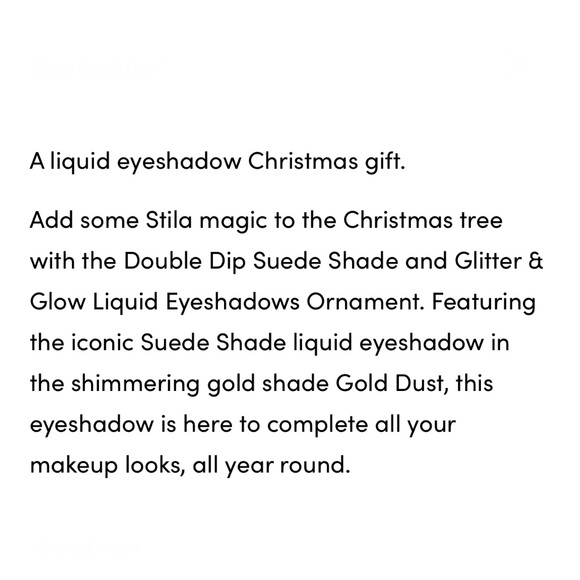 STILA Double Dip GOLD DUST Liquid Eyeshadows - Picture 13 of 13